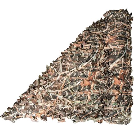 Rouleau de Treillis de Camouflage - Idéal Le Camouflage, la Chasse, la décoration Militaire - Parfait Faire de l'ombre(1.52m) (1/5)