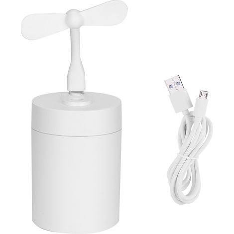Humidificateur USB - Purificateur D Air Ventilateur - 250ml ABS - Pour Bureau Et Maison (1/5)