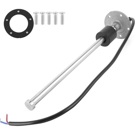 Capteur universel de niveau d'eau/carburant IP67, 0-190 ohms norme UE, 300mm/11.8in, pour bateau marin camion