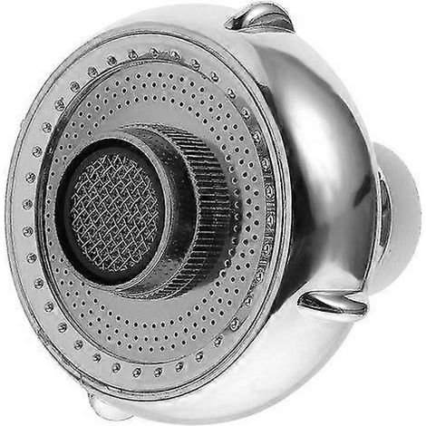 Embout de robinet argenté abordable - Économie d'eau, durable, installation facile, compatible avec les robinets de cuisine et de salle de bain, conception écologique (1/5)