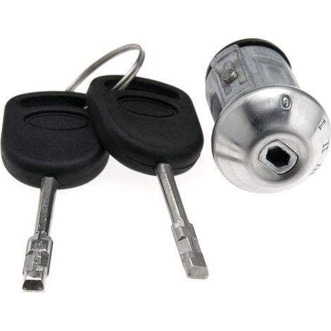 Inserto de cerradura de encendido con 2 llaves Ford Transit 94-05 Transit Connect 02-13 Focus I 98-04 Mondeo 93-00 Fiesta 96-02 Escort 90-01 Ford Street KA Puma - 3207Z-05