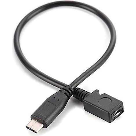 Câble de données micro USB vers USB-C, câble de charge, transfert de données rapide pour appareils photo GPS (1/5)