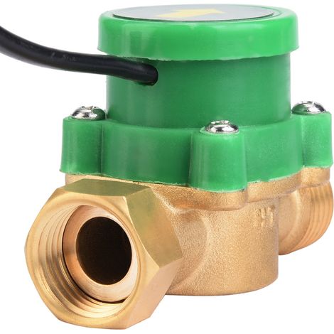 G1/2-G1/2 Gewinde Wasserpumpen-Durchflusssensor Elektronischer Druck-Automatikschalter 220V (1/5)