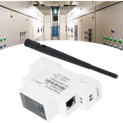 Serveur série RS485 vers Wi-Fi/Ethernet MODBUS TCP IP Alimentation CC 9-50 V CC (1/5)