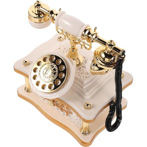 Spielzeugtelefon mit Spieluhr und drehbarer Wählscheibe