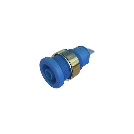 Hirschmann Test & Measurement SEB 2610 F4,8 Ni blau Prise encastrée de sécurité bleu 1 pc(s) (1/2)
