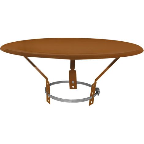 Cappello antipioggia - diametro 125 a 200 mm - marrone - Acciaio inossidabile JONCOUX