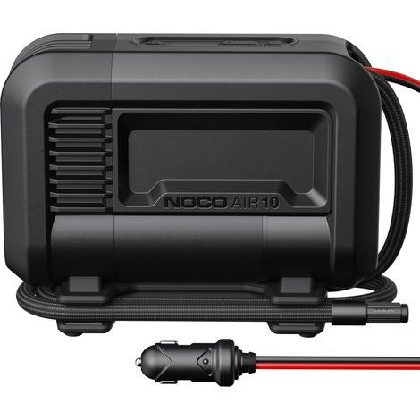 NOCO AIR10: Gonfiatore per Pneumatici da 10A – Compressore d’Aria Portatile 12V – Portata 36 SLPM, da 0 a 40 PSI in 3,8 Minuti – Manometro Digitale + Spegnimento Automatico (1/5)