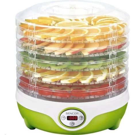 Deshidratador de alimentos Sencor sfd 851gr 240 W 5 bandejas ajustables (1/3)