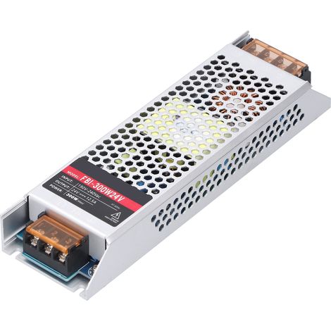 Schaltnetzteil für lange LED-Streifen, industrielle Steuerungsnetzteile, 300 W, AC 190–240 V, DC 24 V (1/5)