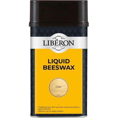 Liberon 126815 Liquid Beeswax Clear 1 litre LIBBLCL1LN (1/2)