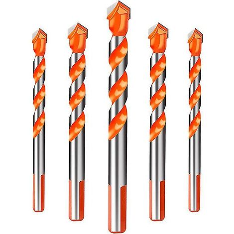 Multifunktionswerkzeug, 5-teiliges Multifunktions-Bohrer-Bits, Wand-Keramik-Glas-Stanzloch-Arbeitssatz (1/5)