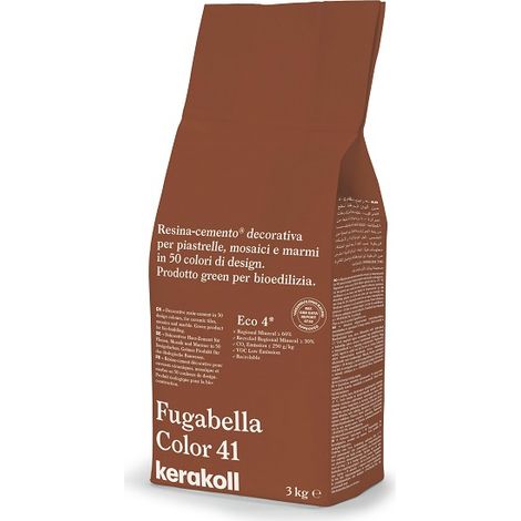Fugabella color 41 sacco da 3kg resina decorativa per fughe