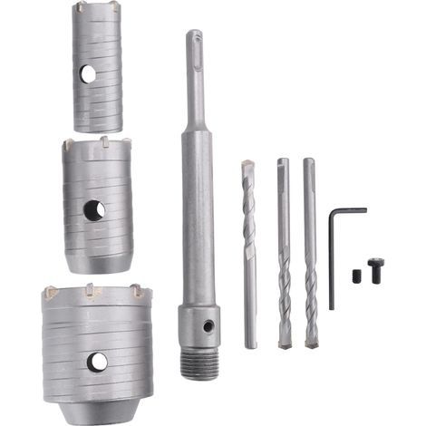 Foret Électrique SDS plus pour Mur de Briques Creuses, Béton, Climatisation, Tuyau D'Eau, Perforateur de Trous (1/4)
