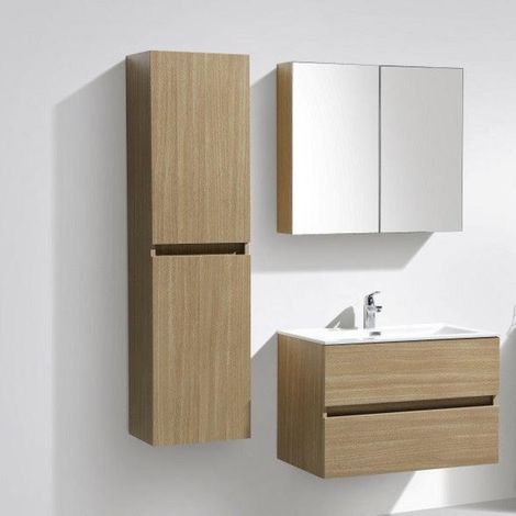 Set di mobili da bagno SIENA 60 cm rovere chiaro
