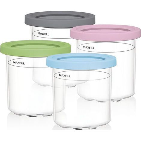 Suitable for three models of ice cream buckets NC299 NC300 NC301, four ice cream cans in a box (1/4)