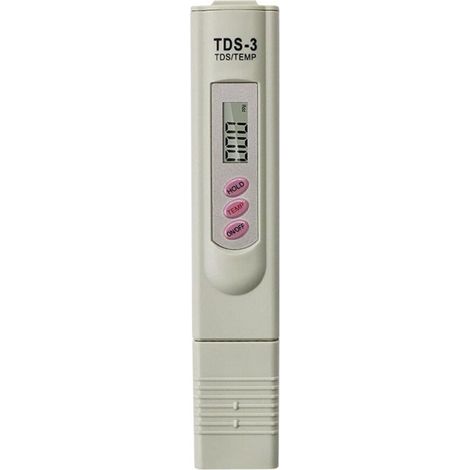 Testeur Mètre De Qualité De L'eau Lcd Potable Testeur Numérique Température Ppm Testeur De Pureté De L'eau 0-9990 Ppm Pour Mesurer L'eau Hydroponique Aquarium Piscine Spa (Ne Teste Ph) (1/5)
