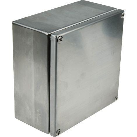 Boitier de raccordement en Acier inoxydable 150 x 80 x 150mm, IP66 ( Prix pour 1 ) (1/3)