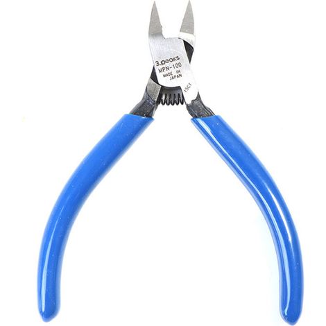 Pince coupante à lame fine de style japonais, pince diagonale de précision adaptée à la série Gundam. (1/5)