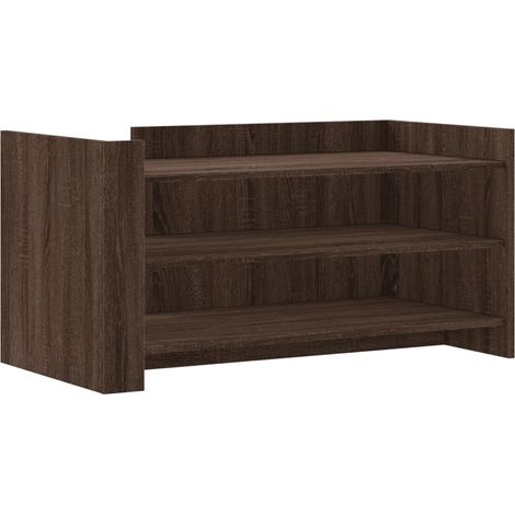 Maison Exclusive - Couchtisch Braun Eichen-Optik 100x50x50 cm Hol