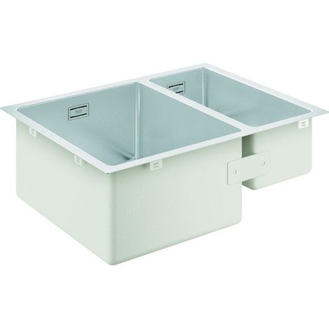 Grohe - Lavello K700 con sistema di scarico, 60x45 cm, acciaio inox spazzolato 31577SD1