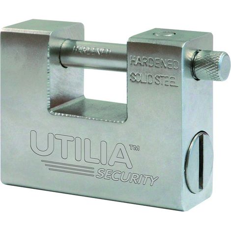Utilia Security LUCCHETTO DI SICUREZZA MONOBLOCCO mm. 84 Utilia Security 6 PZ (1/2)