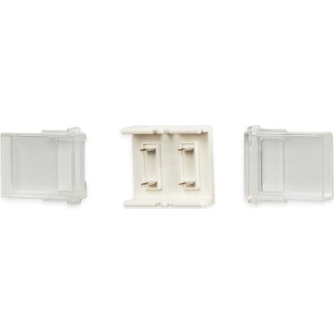 Connecteur droit étanche ruban LED COB 220V - 2 broches - Ruban