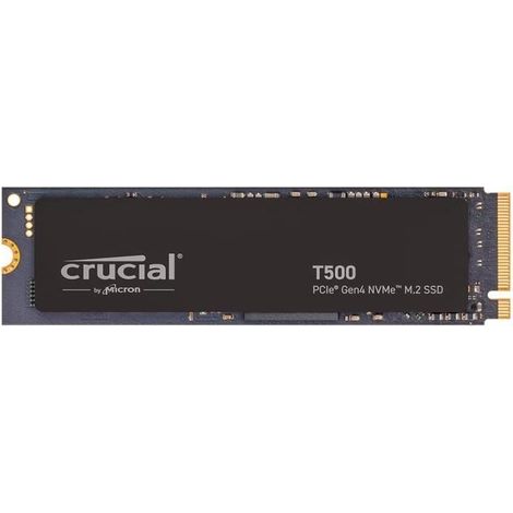 Crucial T500 1TB SSD, M.2 2280, NVMe PCIe Gen4, r7300MB/s, w6800MB/s (1/5)