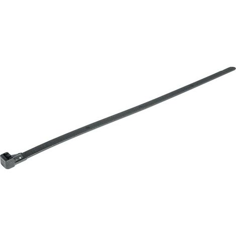 HellermannTyton 131-22560 REL250-PA66W-BK Fascetta per cavi 250 mm 7.60 mm Nero Stabilizzato ai raggi UV 100 pz.