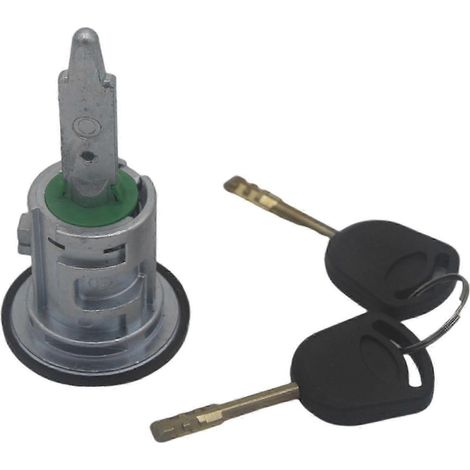 Barillet de serrure de porte avant gauche 4060639 pour Ford Transit Mk7 2006-2014 et Mk6 2000-2006 avec 2 clés (1/3)