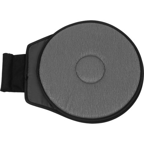 Coussin Pivotant Automobile - 360° Rotation - Pour Siège Plat - Universel - 1 Pièce