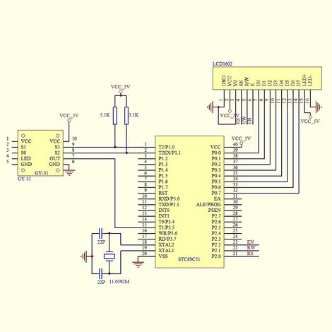 Module de capteur d'identification de couleur GY-31TCS230 TCS3200, détection de couleur 35V