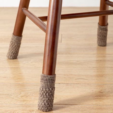 Pack de 16 chaussettes tricotées pour pieds de chaise de table