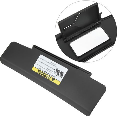 Pare-soleil noir, côté droit, NE5169270D02, compatible avec Mazda MX-5 2006-2015. (1/5)