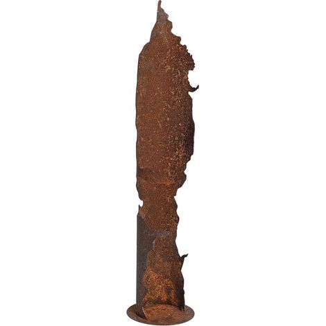 Dekosäule Rostsäule Gartendeko 54 / 69 cm Edelrost Säule Pflanzsäule Rost Deko 69 cm