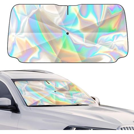 Pare-soleil de voiture pliable sur le thème du tracteur UV pour (1/5)