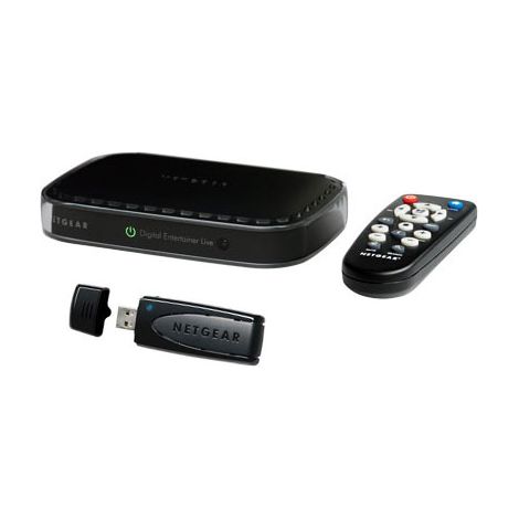 Netgear eva2000-100pes + evaw111-100wws digital entertainer (permite reproducir tv ip a trav&eacute s de la conexi&oacute n de internet) + eva