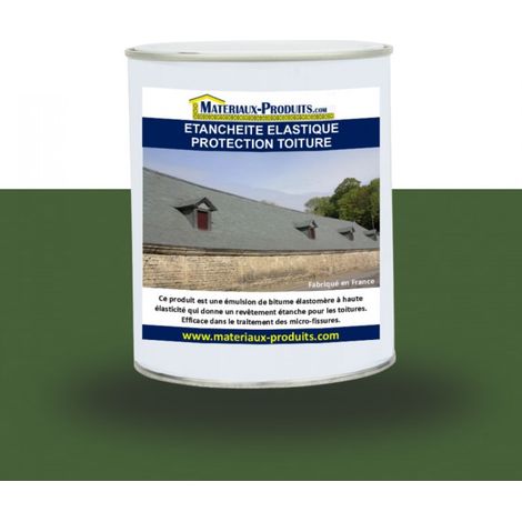 Etanchéité Elastique Protection Toiture - 1 Kg Vert - MATPRO (1/3)
