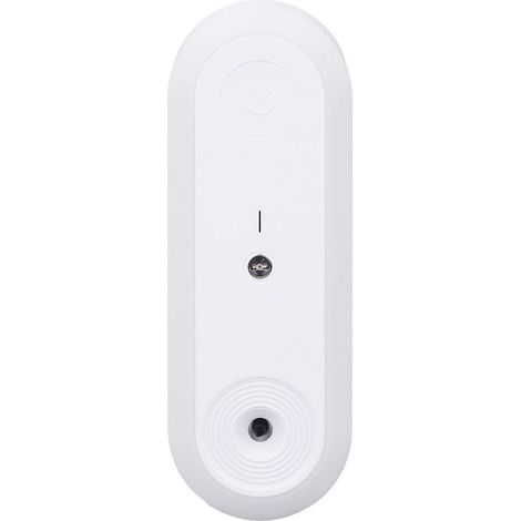 Wandmontierter Luftreiniger mit negativen Ionen und 2700K LED-Nachtlicht, intelligentem Sensor, kompaktes Design fürs Schlafzimmer (1/5)
