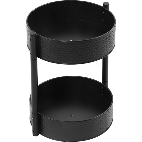 Porte - épices pivotant en acier au carbone avec base pivotante pour armoires de cuisine – compact et stable – porte - épices pivotant (1/5)