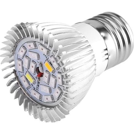 18w LED élèvent l'ampoule à spectre complet pour la lumière des plantes (e27) (1/4)