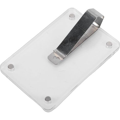 Support Photo Acrylique Transparent Voiture Léger Magnétique Visera pour Berlines SUV Camions Clip Facile CMB0135 (1/5)