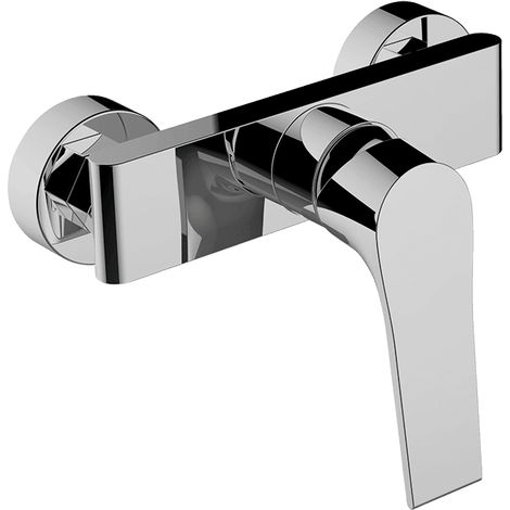 Robinet de douche mural chromé Plato (1/2)