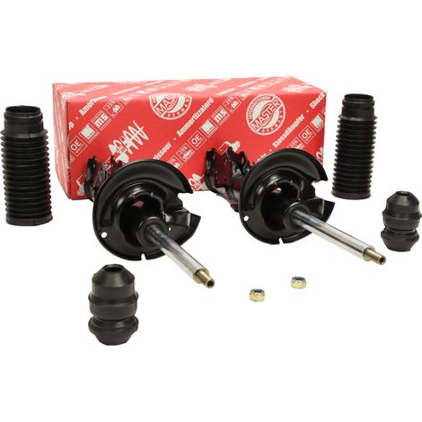KIT AMMORTIZZATORI + tamponi di fine corsa ""MS"" anteriori FORD FIESTA VI 1.25-1.6D 06.08- (1/5)