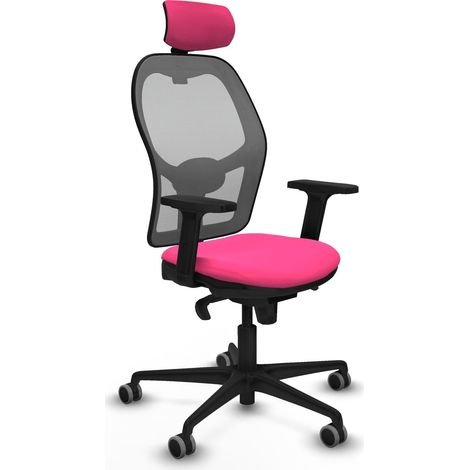 Sedia piqueras y crespo Jorquera grigio similpelle ergonomica