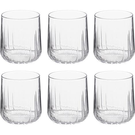 Verres bas Dieg'eau, 6 pièces x 310 ml