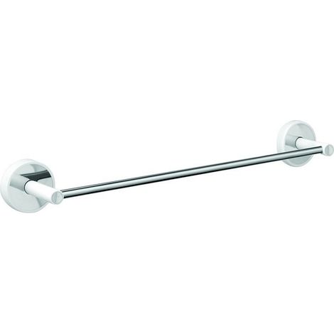 Portasalvietta barra 40cm colore bianco linea Kaman LEFO-60 kamalu