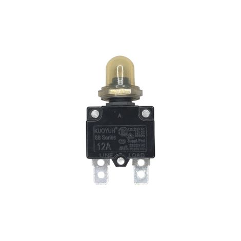 Thermoschalter Leistungsschalter 88 Series 12A Reset Schalter Überlastschutz für Stromerzeuger uvm... (1/3)