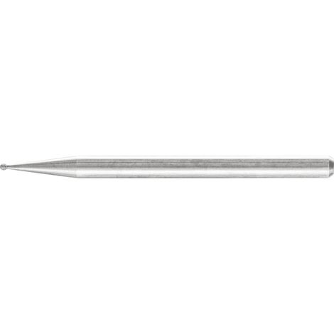 PFERD TOOLS Diamant-Schleifstift Kugel Ø1,0mm Schaft-Ø3 mm D91 (fein) zum Gravieren und Entgraten 5 Stk