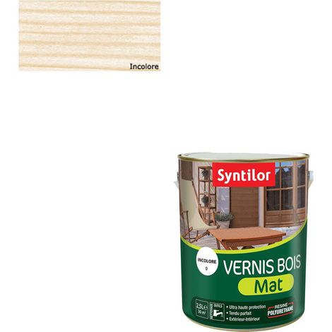 Vernis Bois Incolore Mat 2,5L